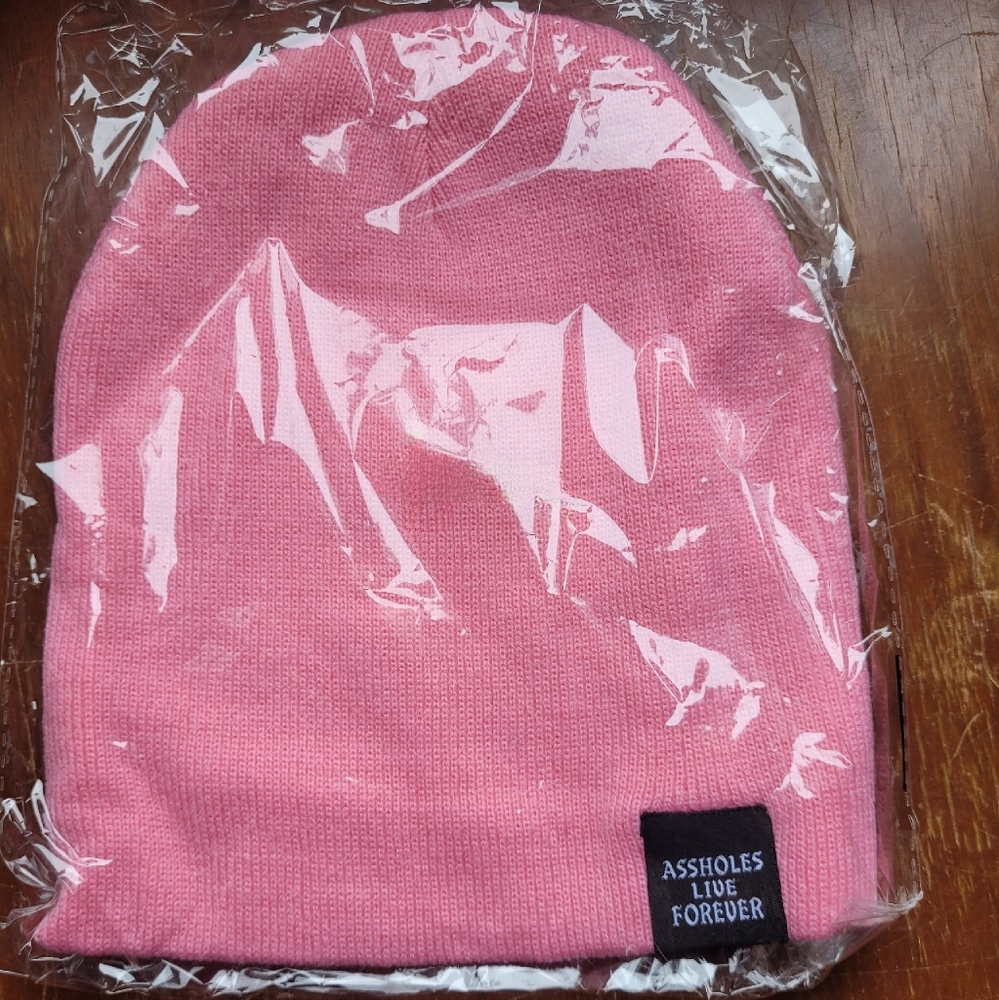 Pink beanie